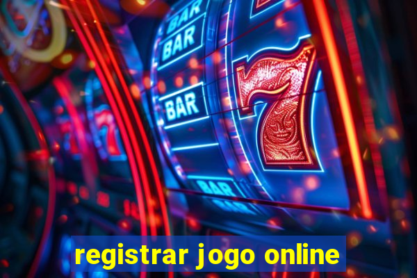 registrar jogo online