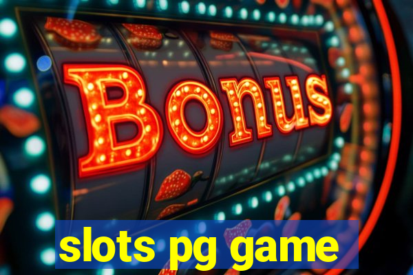 slots pg game