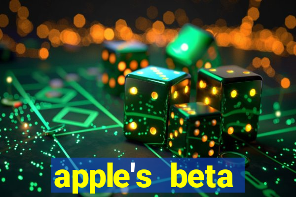 apple's beta software program