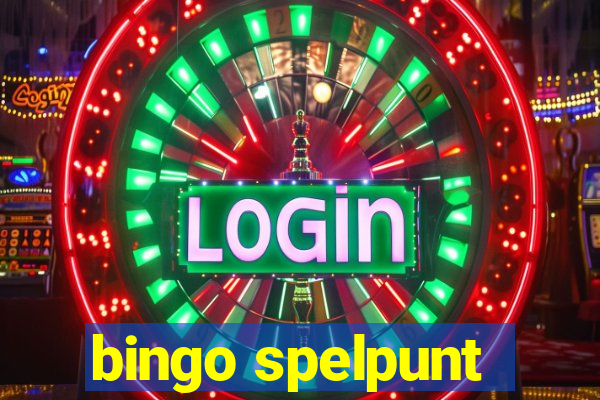 bingo spelpunt