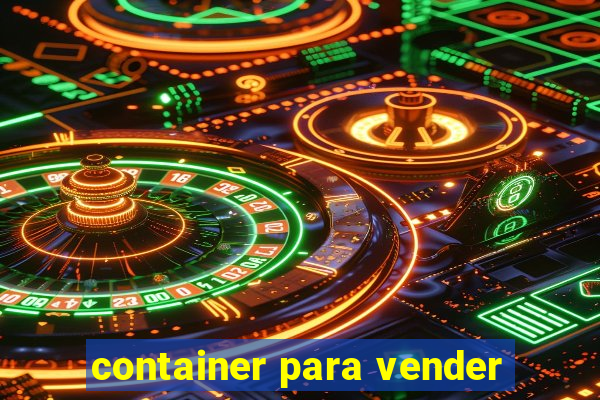 container para vender