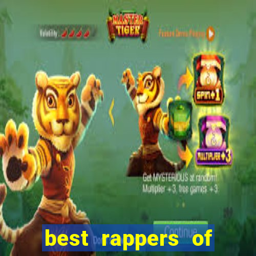 best rappers of all time