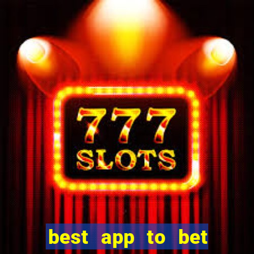 best app to bet on sports