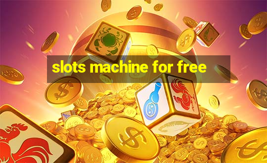 slots machine for free