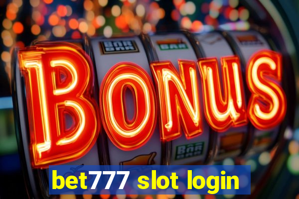 bet777 slot login