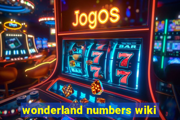 wonderland numbers wiki