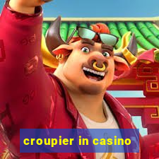 croupier in casino