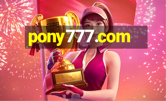 pony777.com