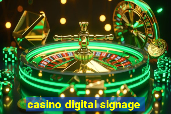 casino digital signage