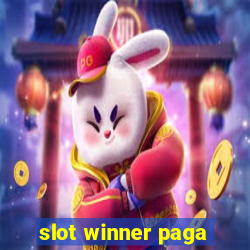 slot winner paga