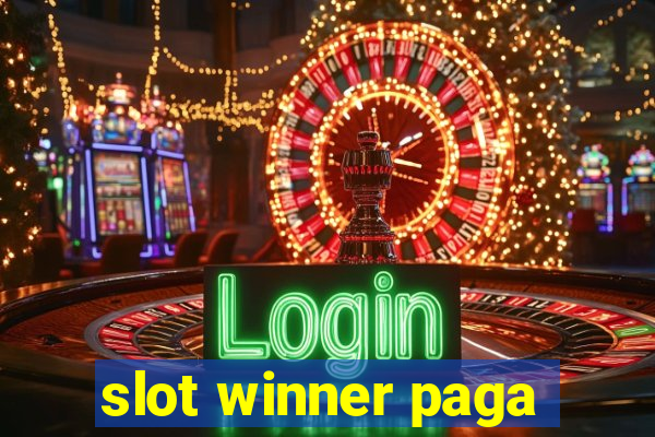 slot winner paga