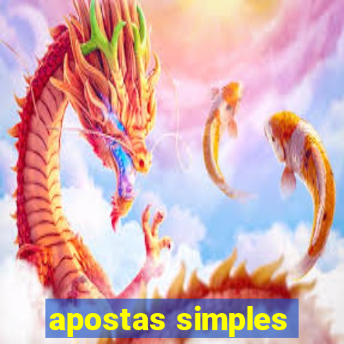 apostas simples