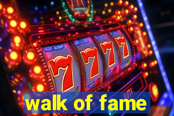 walk of fame