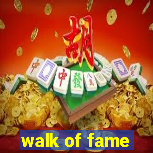 walk of fame