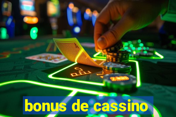 bonus de cassino