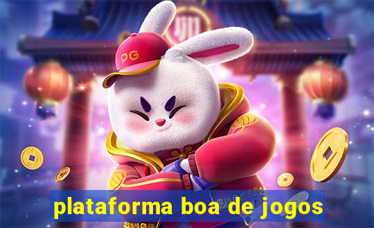 plataforma boa de jogos