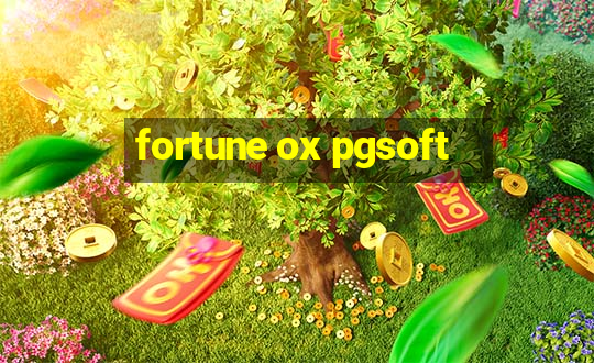 fortune ox pgsoft