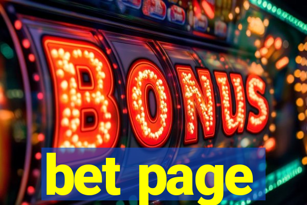 bet page