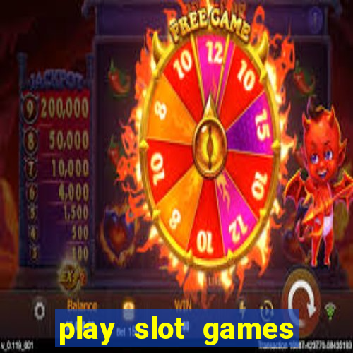 play slot games for free