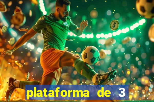 plataforma de 3 reais slots