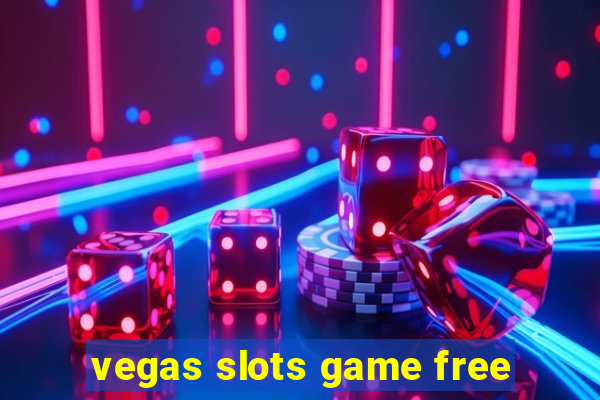 vegas slots game free