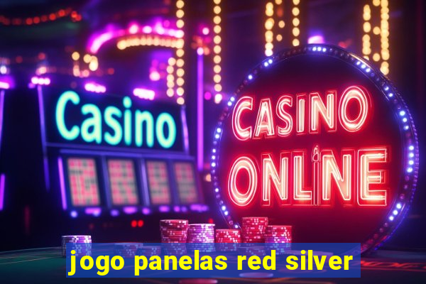 jogo panelas red silver