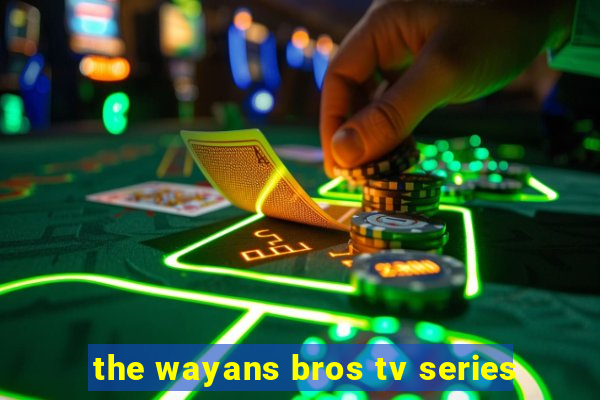 the wayans bros tv series