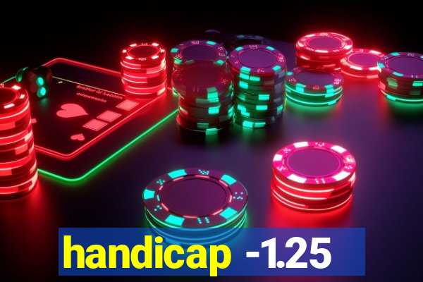 handicap -1.25