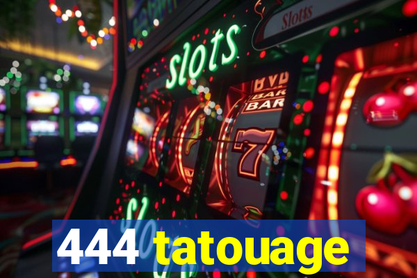 444 tatouage