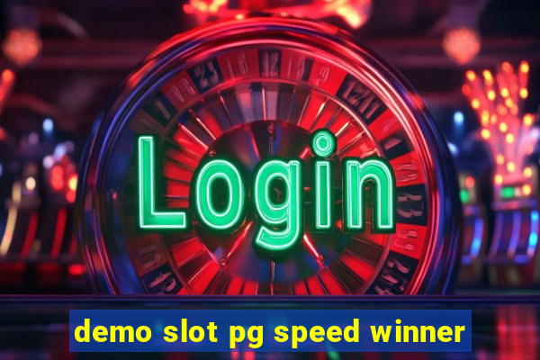 demo slot pg speed winner