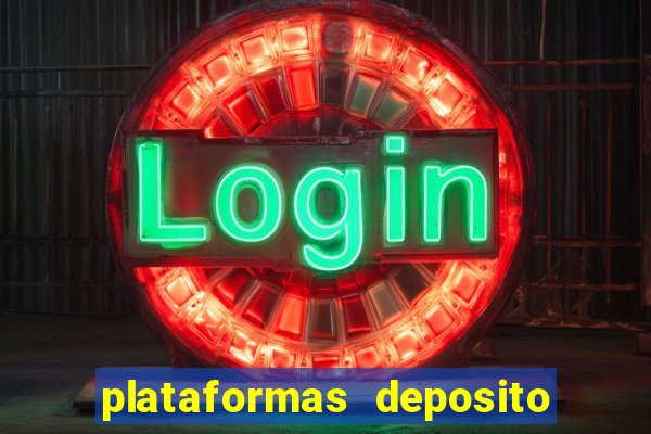 plataformas deposito 1 real