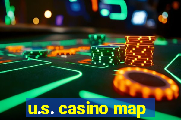 u.s. casino map