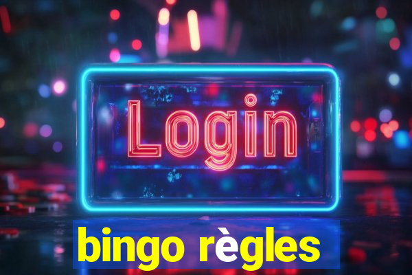 bingo règles