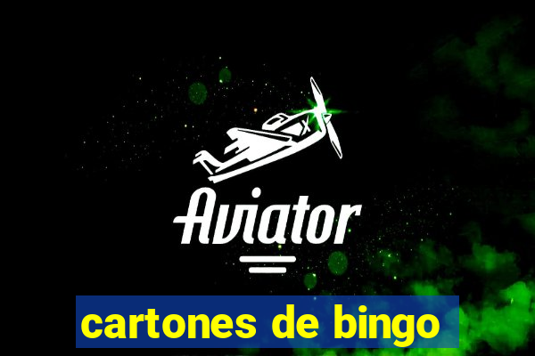 cartones de bingo