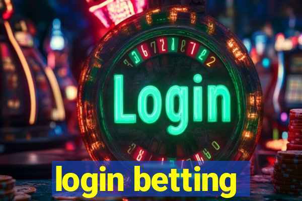 login betting