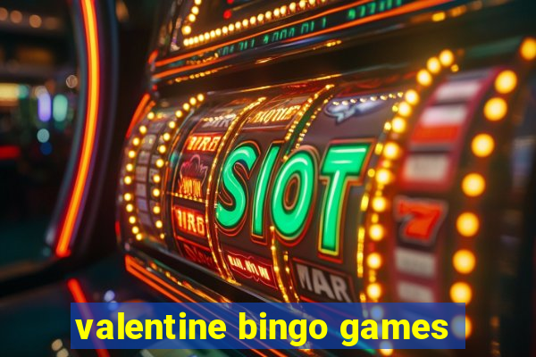 valentine bingo games