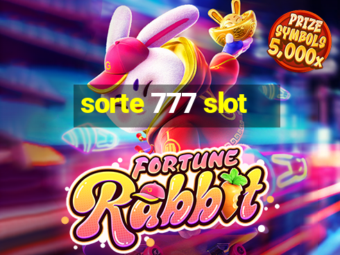 sorte 777 slot