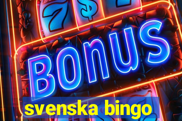 svenska bingo