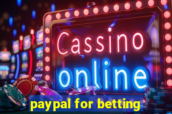 paypal for betting