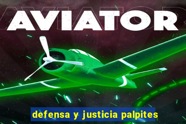 defensa y justicia palpites