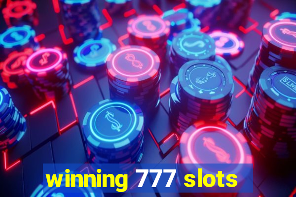 winning 777 slots