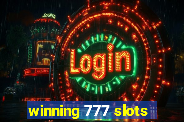 winning 777 slots