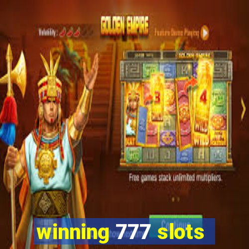 winning 777 slots