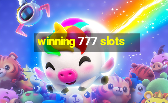 winning 777 slots