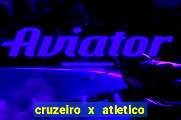 cruzeiro x atletico paranaense ao vivo