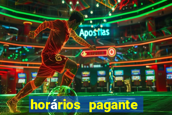 horários pagante fortune tiger