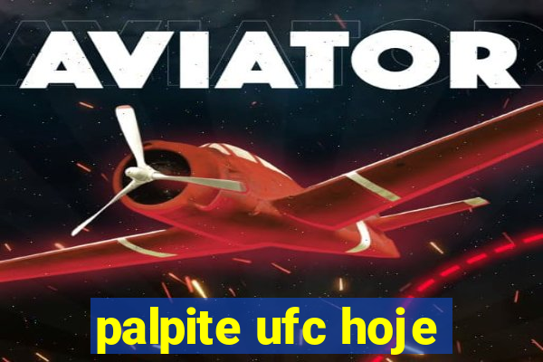 palpite ufc hoje