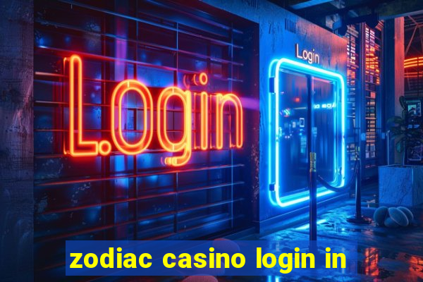 zodiac casino login in