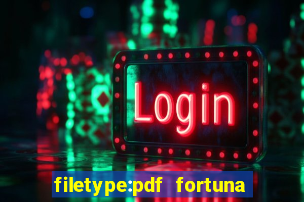 filetype:pdf fortuna e ascens?o