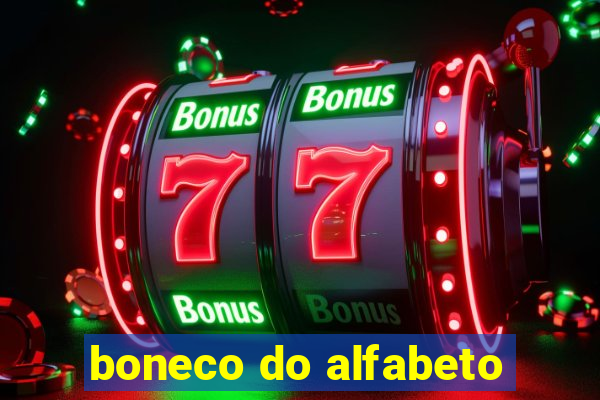 boneco do alfabeto